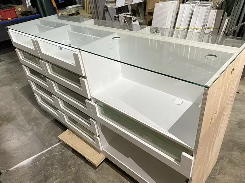 抽屜櫃台,白色櫃台【現貨新品出清】