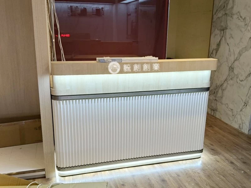 波浪造型櫃台