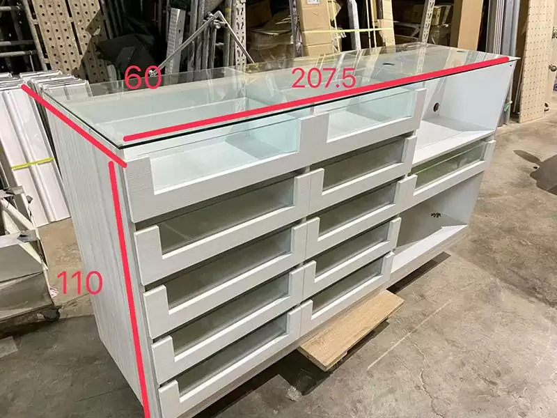 抽屜櫃台,白色櫃台【現貨新品出清】