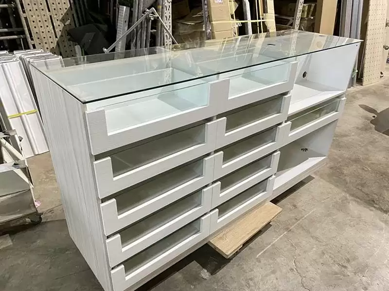 抽屜櫃台,白色櫃台【現貨新品出清】