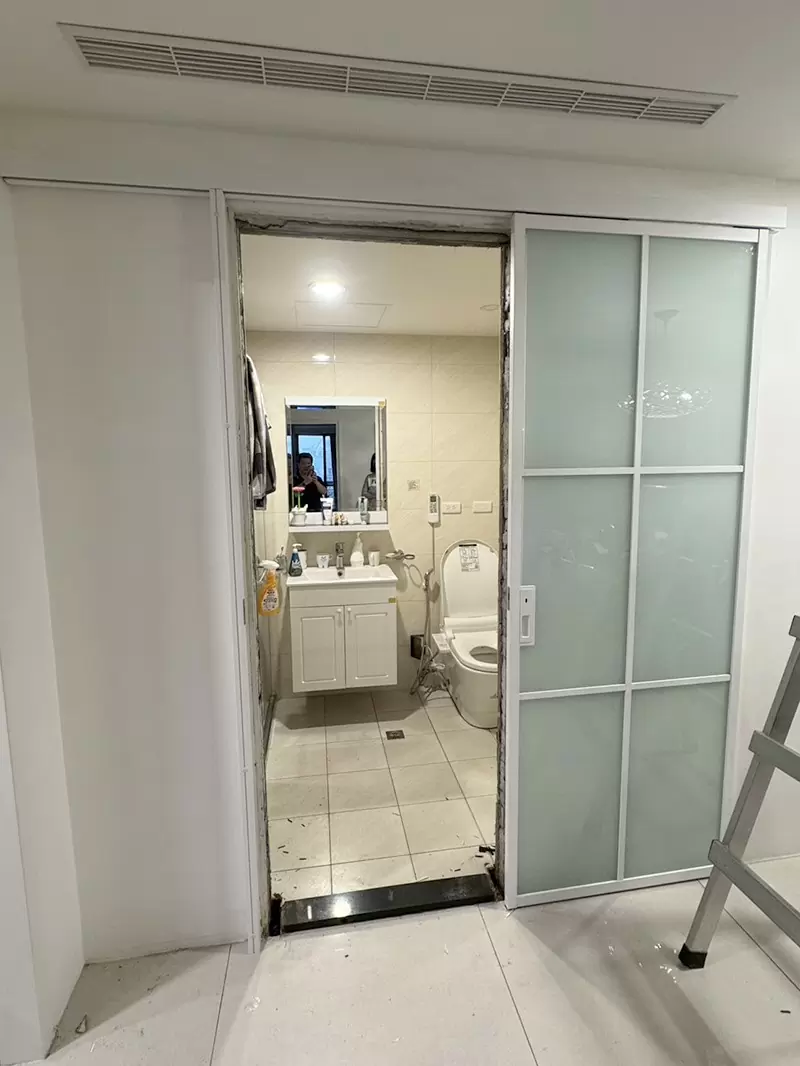 浴室拉門/軌道玻璃門