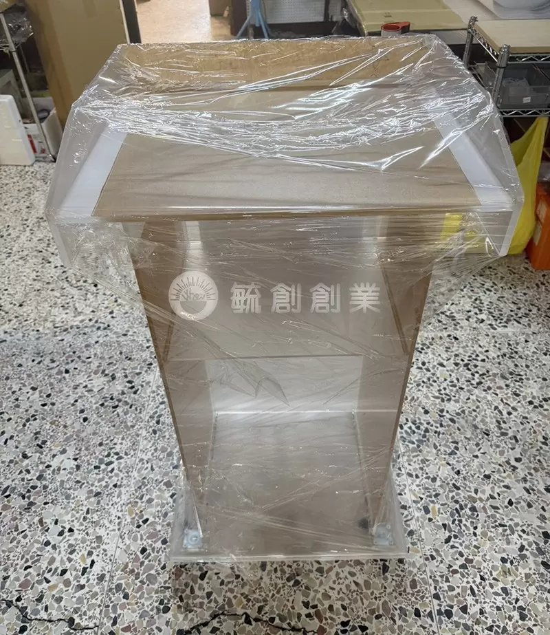 國軍霧面壓克力講桌-部隊勳章logo