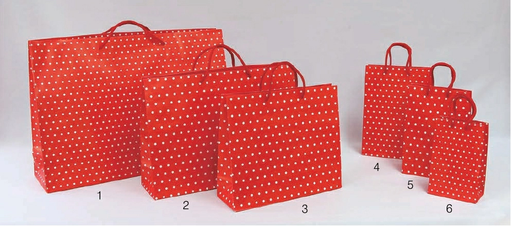 小珍珠-紅 手提紙袋