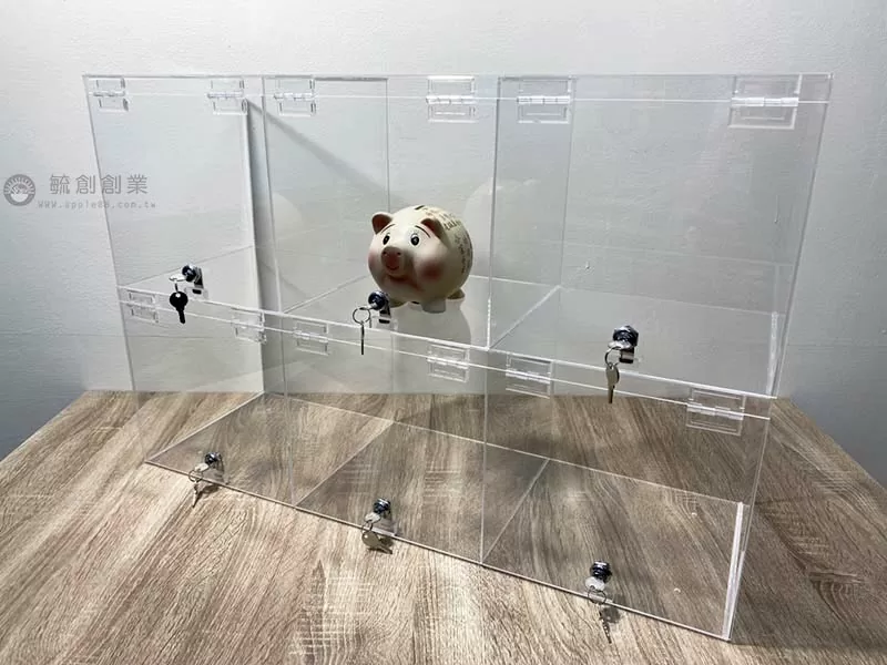 壓克力模型展示盒,透明收納盒