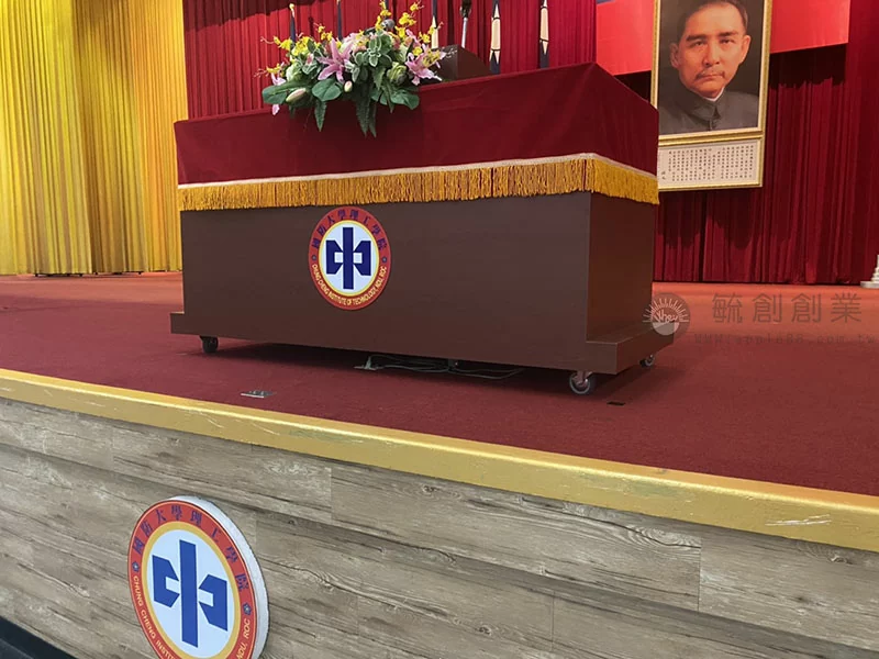 木作講桌 講台 訂製司令台講台