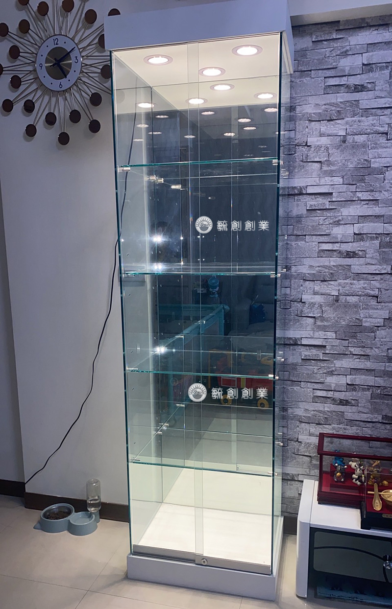 公仔玻璃櫃 模型展示櫃(60cm正方)