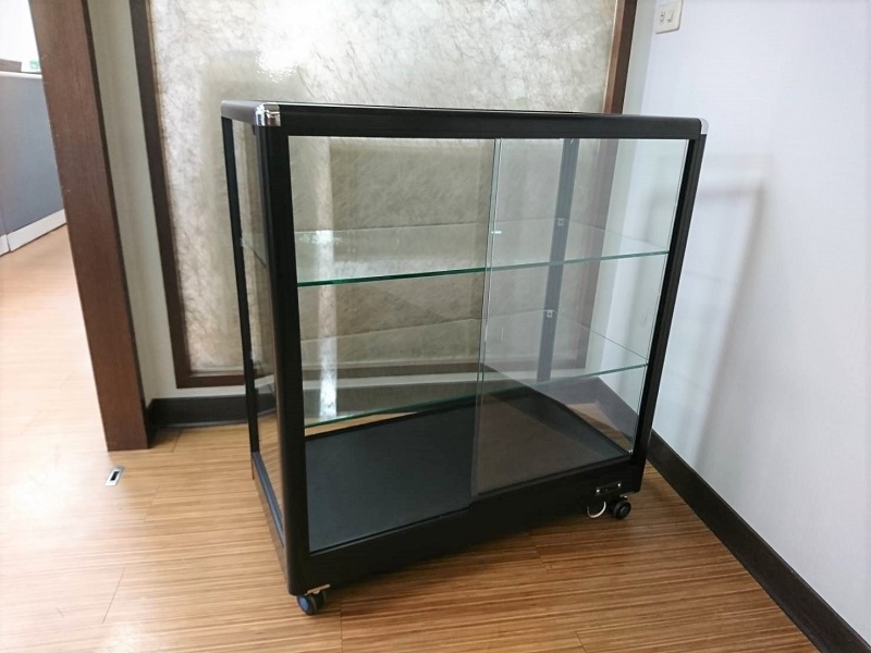 玻璃展示櫃(黑)