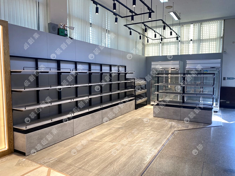 壁面展示架 | 清水模紋路-鶯歌陶瓷店