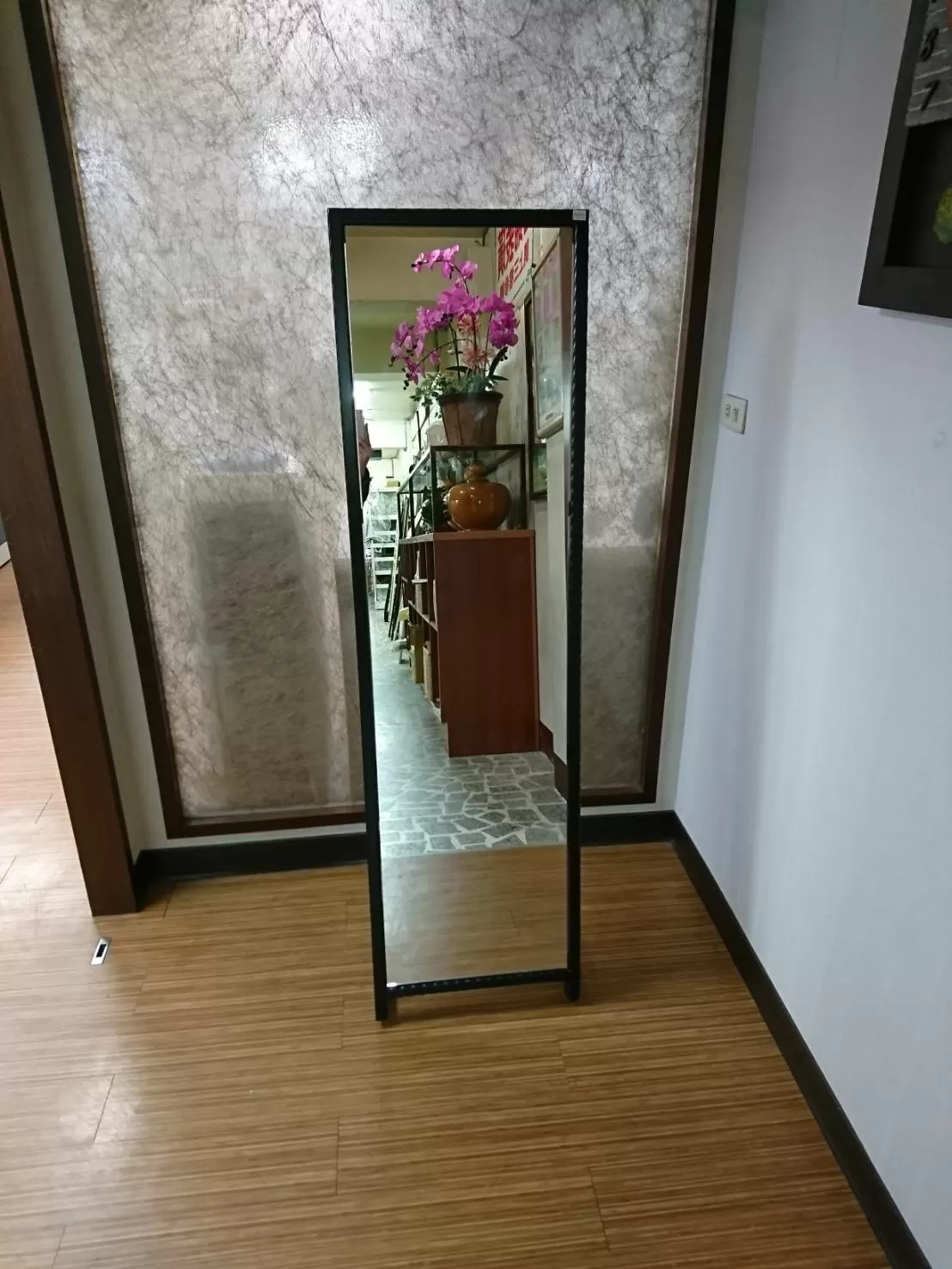 L型 鍛鐵立鏡