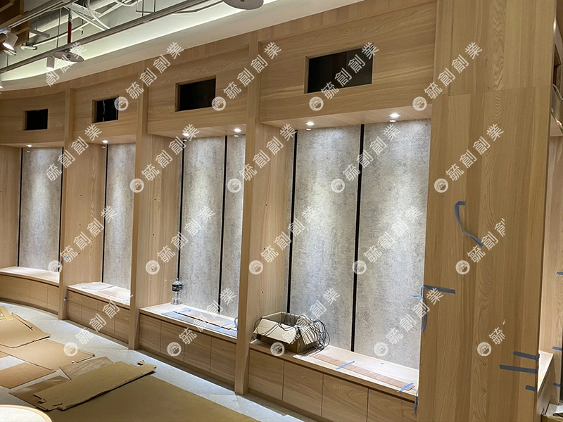 壁面展示櫃/中島木櫃訂製