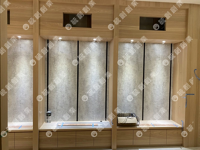 壁面展示櫃/中島木櫃訂製