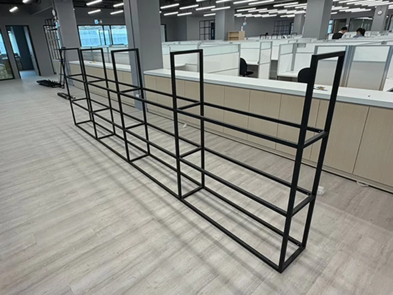 辦公室裝修工程-鐵架/木櫃工程