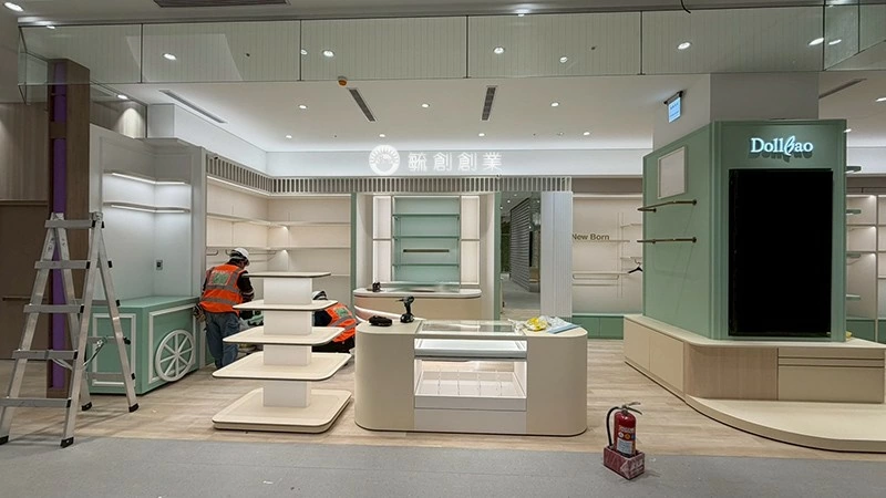 百貨公司裝潢 | Dollbao逗寶-SOGO大巨蛋百貨專櫃工程