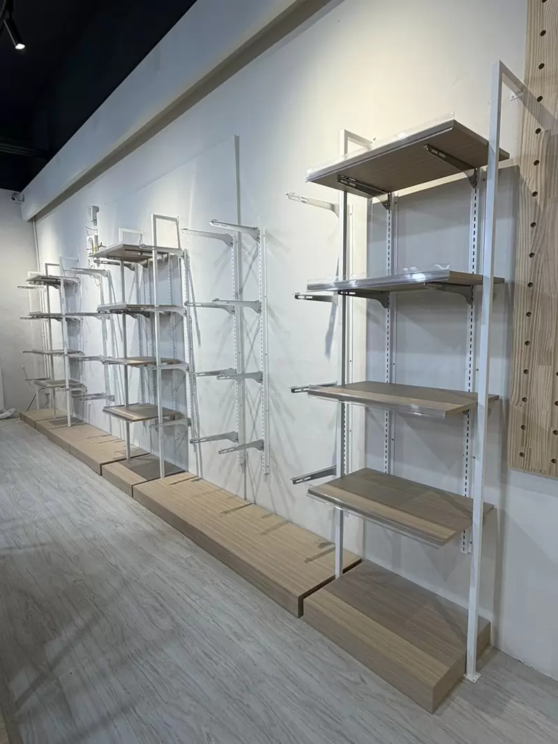 木紋中島架 | 商品展示架訂製