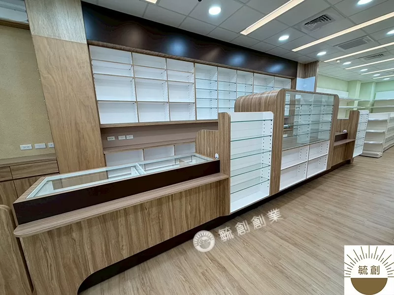 木紋藥局空間規劃-台南藥局