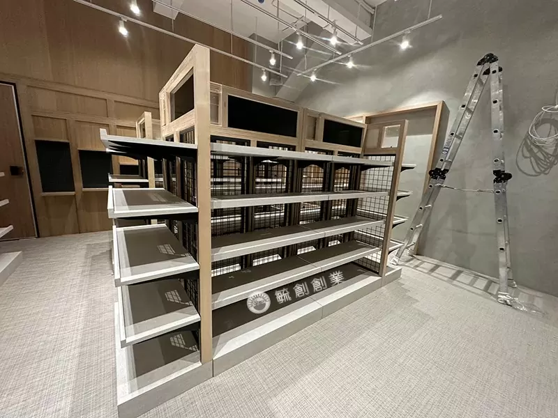 蘆洲農會展示架