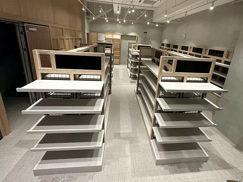 蘆洲農會展示架