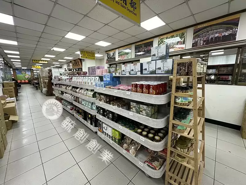 農產品展示架-農村社區小舖
