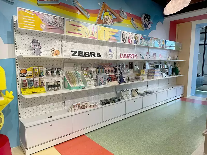 文具店中島架 | 木紋雙面展示櫃