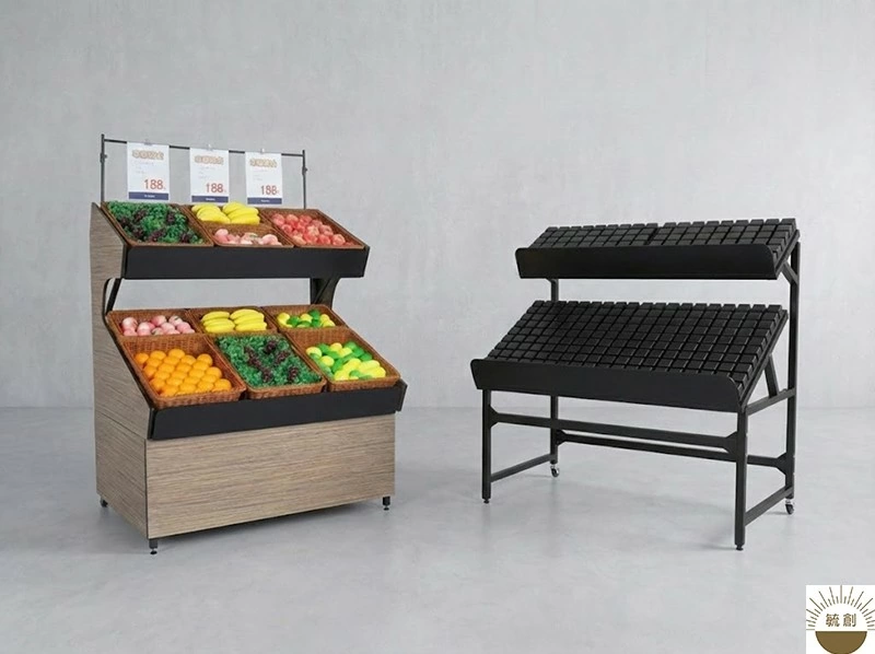 雙層蔬果架/酒類展示架