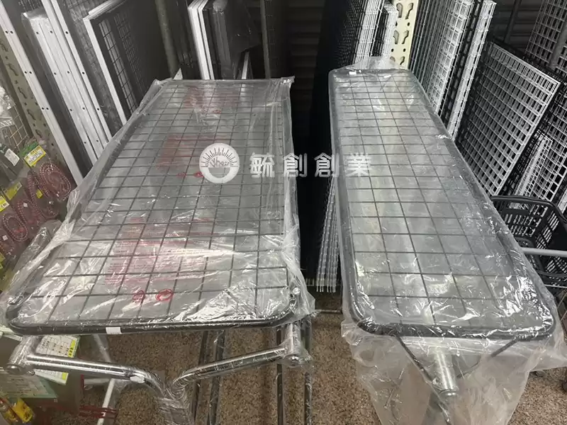 掛衣桿架配件 | 置物網，吊衣網架