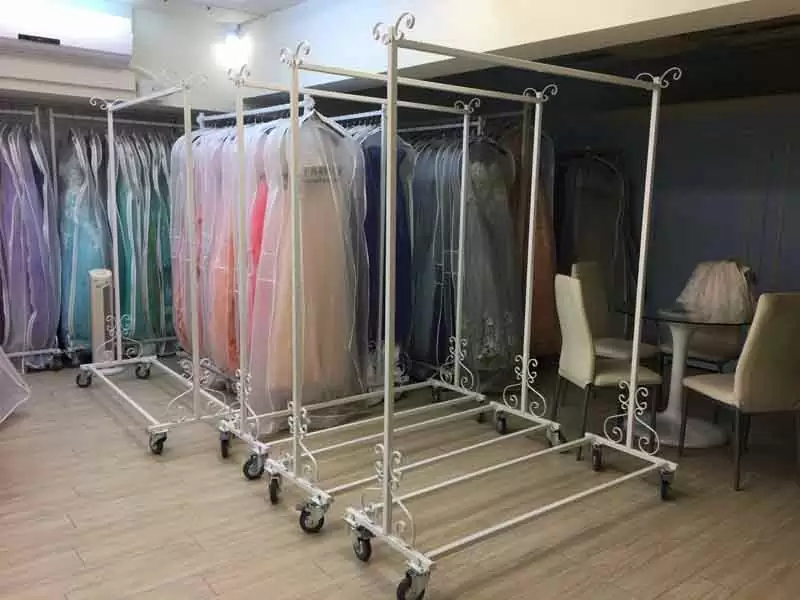 婚紗陳列架,禮服展示架,掛衣架