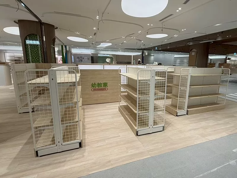 大巨蛋百貨公司展示架-幼教家